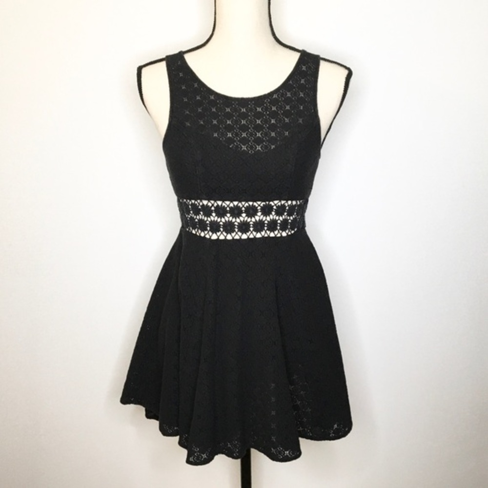 Free People - Women’s Floral Petite Mini Dress